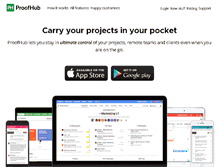 Tablet Screenshot of alexco.proofhub.com